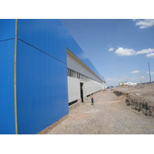 Горяч-погружение Гальванизированный стальной конструкции здание мастерской (сайт kxd-SSW121)